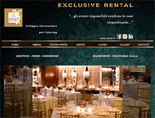 Tablet Screenshot of exclusiverental.it